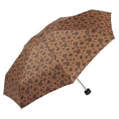 Paraguas Ezpeleta plegable mini con estuche marrón